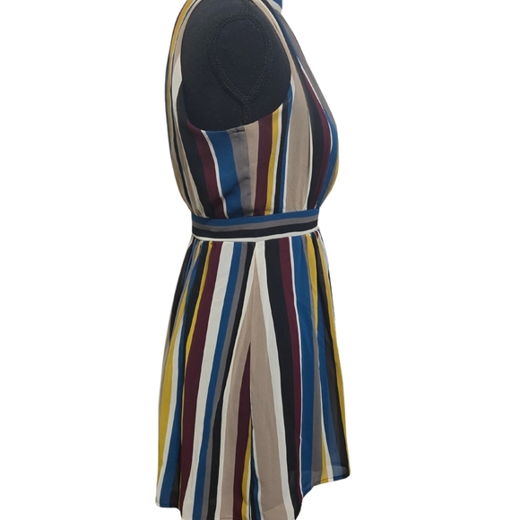 Halter Striped Dress Size Small - Picture 3 of 5